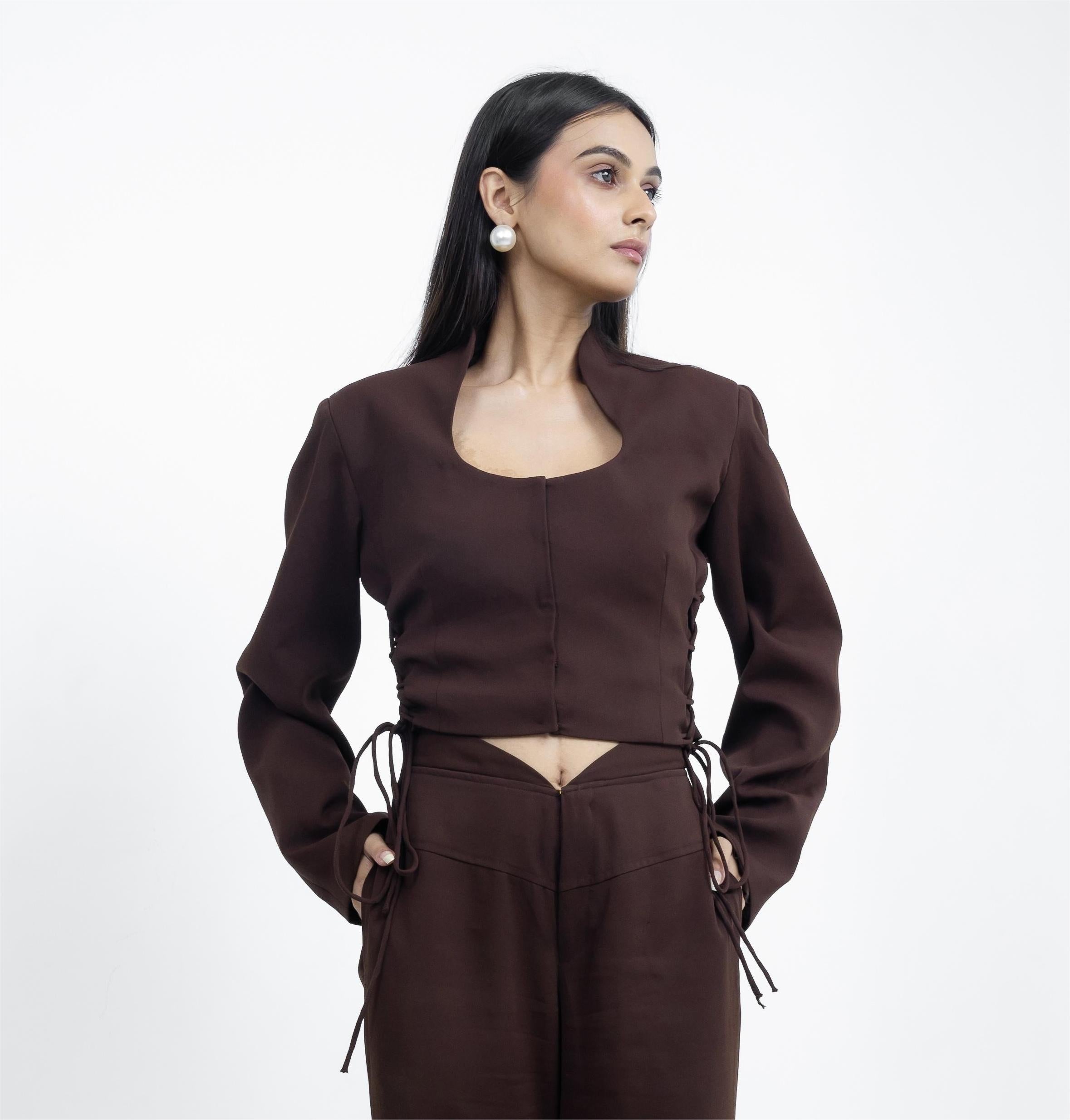 Espresso Brown Blazer