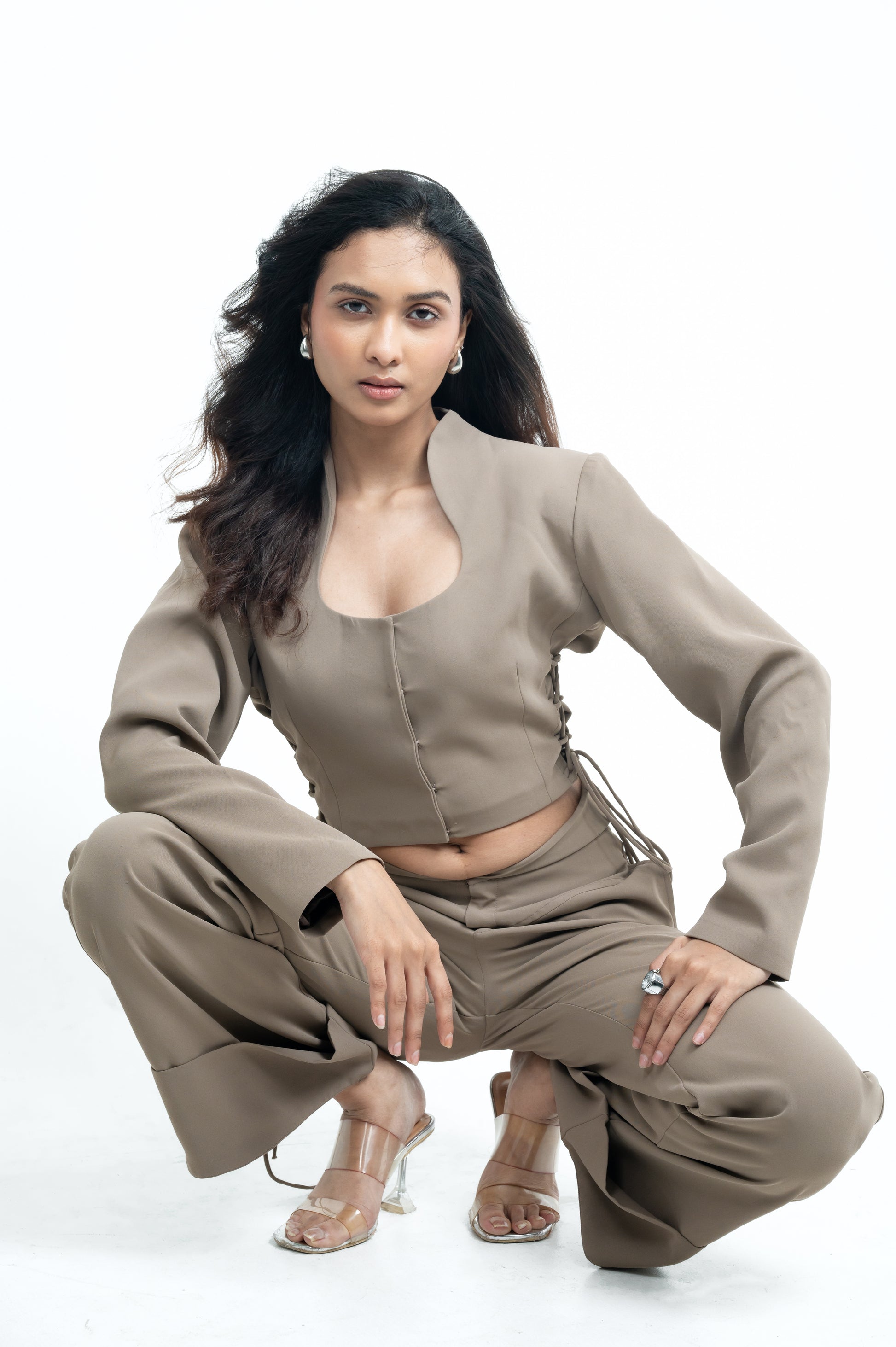 Espresso Beige Blazer