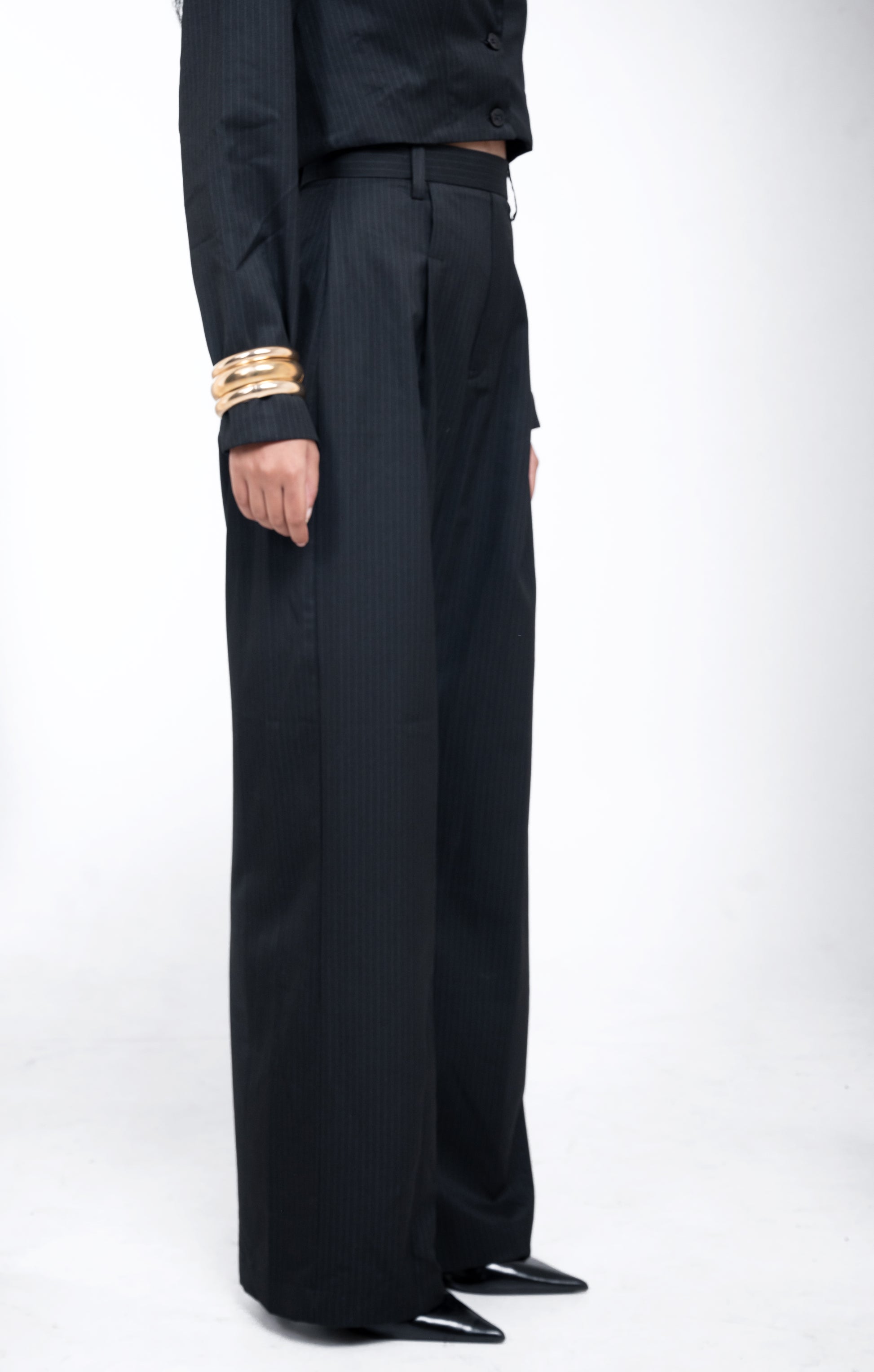 Ivy Black Blazer Co Ord Set